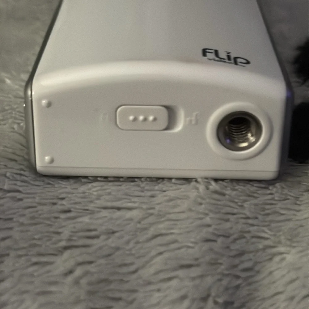 Flip Video Camera with Case, includes battery and battery charger! Like new
